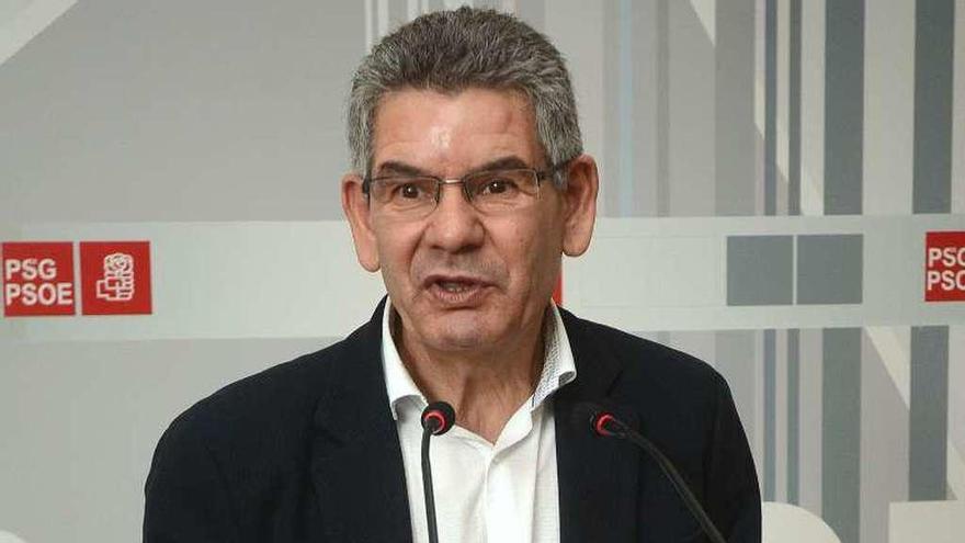 Santos Héctor, secretario provincial del PSOE en la provincia. // R. V.