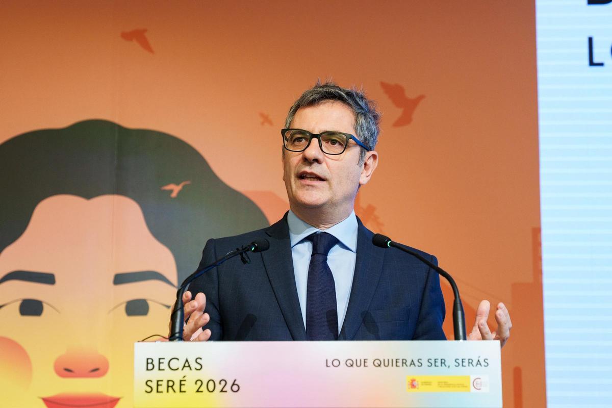 El ministro de Presidencia, Justicia y Relaciones con las Cortes, Félix Bolaños.