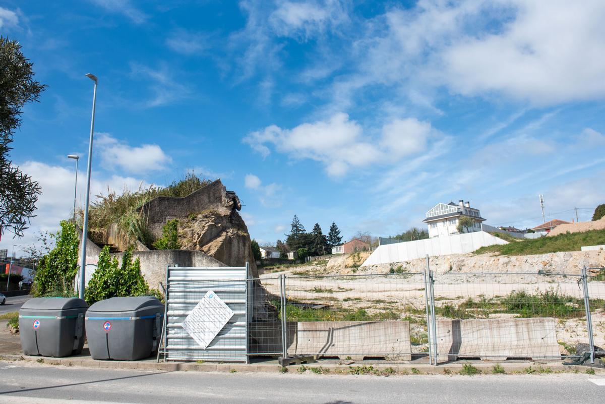 Obras de urbanización en la parcela que acogerá a los edificios de la Sareb.