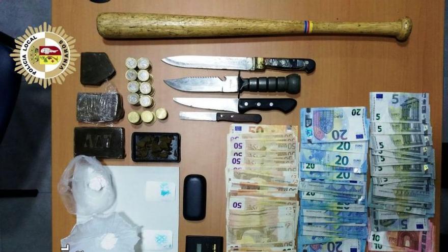 Desmantelado en un bar de Vinaròs un punto caliente de venta de droga