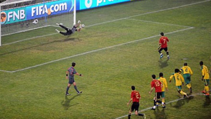 España vence a Suráfrica (2-0) y alcanza el récord de 15 victorias consecutivas