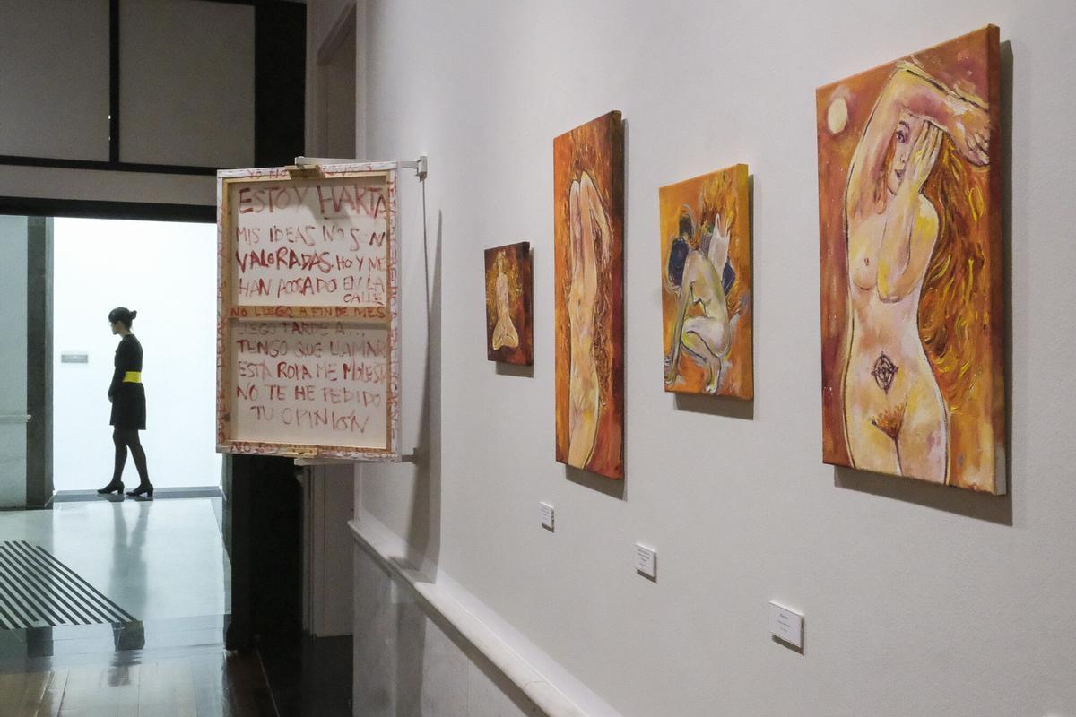 Exposición 'Objetos de consumo', de  Gara Acosta, en el Centro Cultural de la Fundación La Caja de Canarias