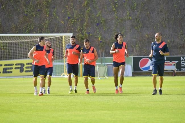 Entrenamiento de la UD Las Palmas