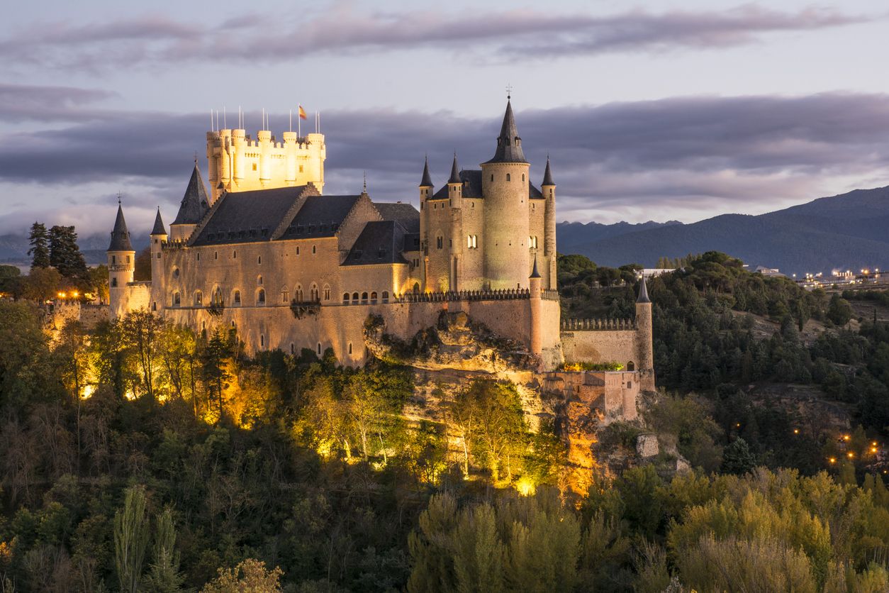 El Alcázar de Segovia es pura magia