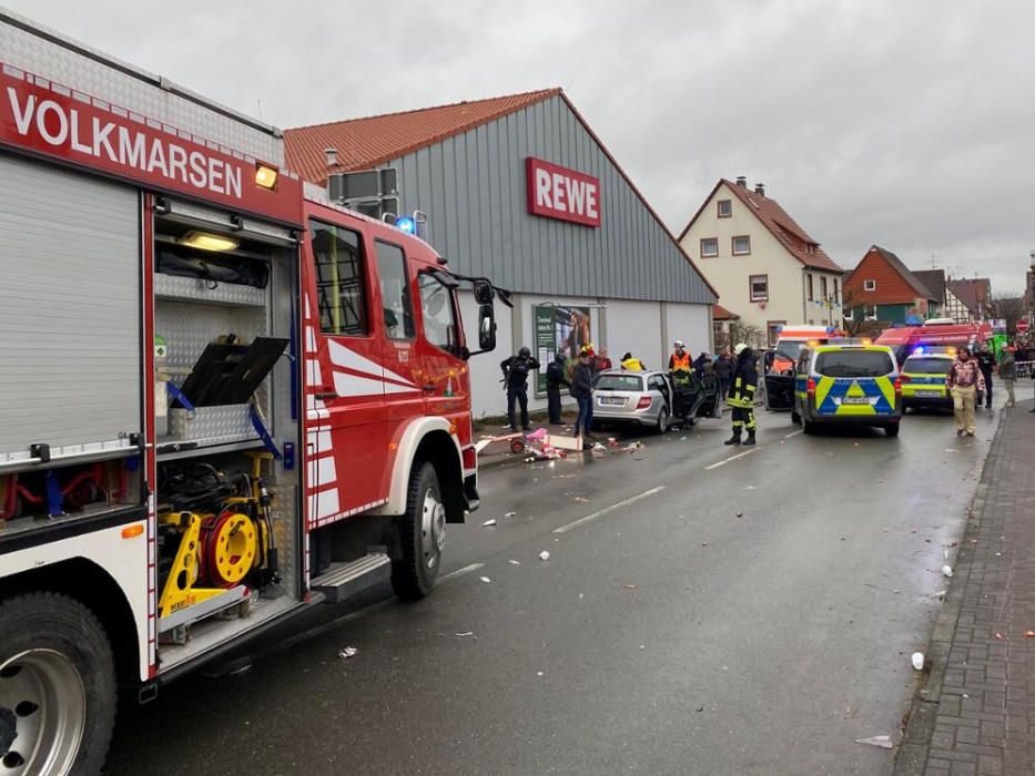 Decenas de heridos en un atropello en una fiesta de carnaval en Alemania