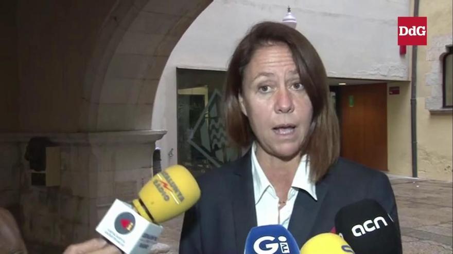 Marta Madrenas replica el rector de la UdG