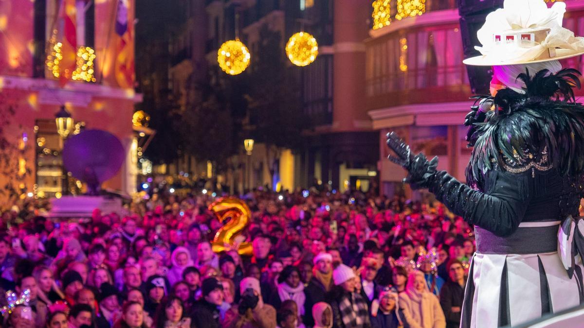 Las imágenes del Año Nuevo 2026 en Cort