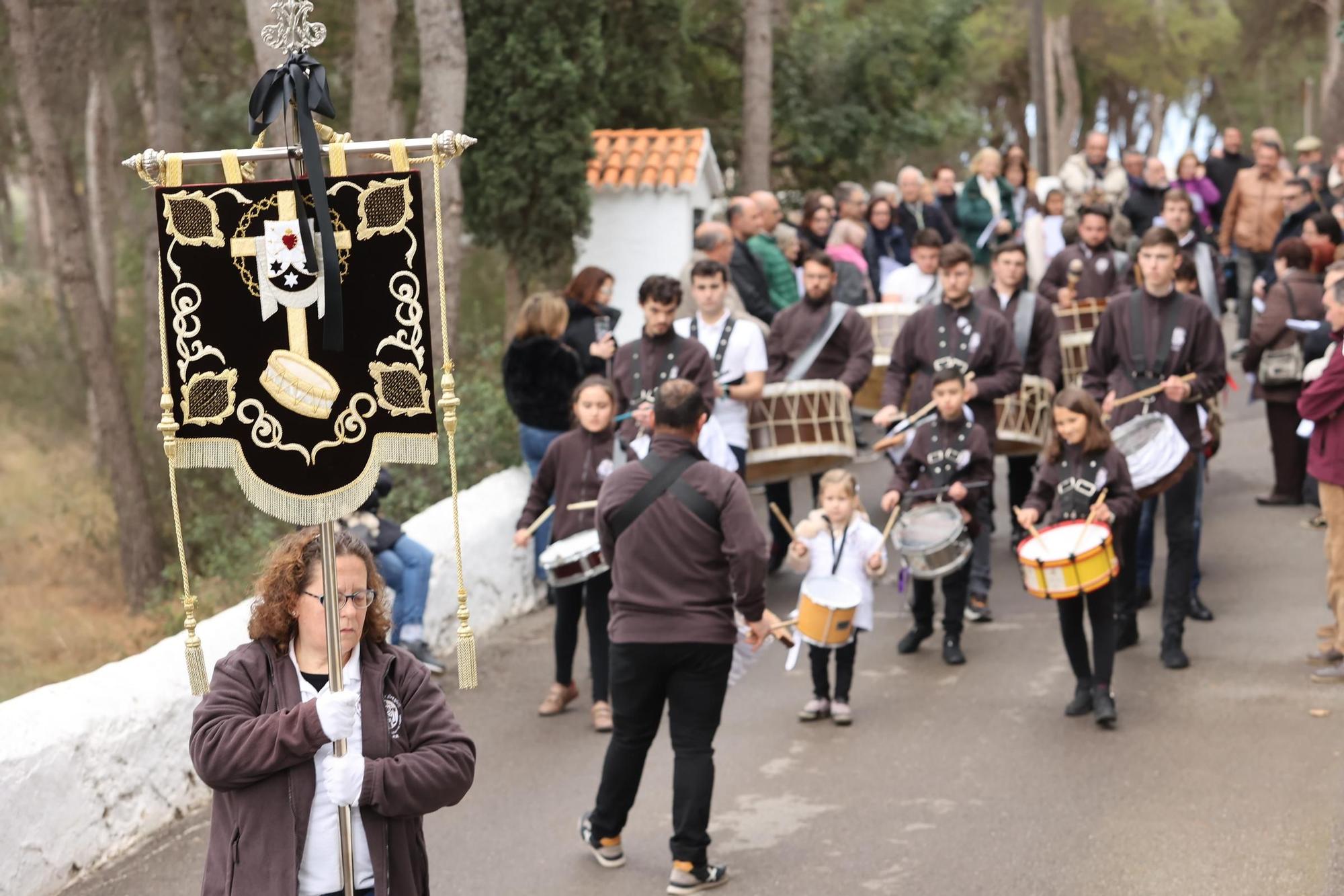 Fotos del vía crucis por el calvario de la ermita del Termet en Vila-real