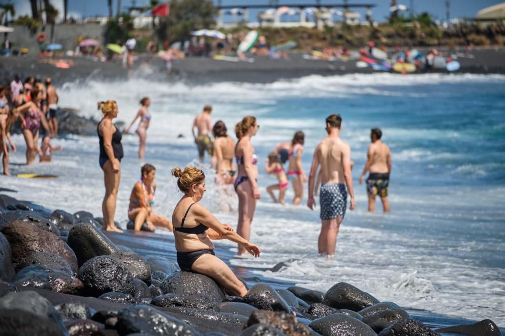 Puerto de la Cruz: playa de Martiánez