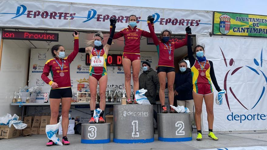 13 medallas y cuatro victorias por equipos para el Vino de Toro Caja Rural en el Autonómico Máster de Campo a través de Cantimpalos