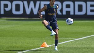 El jugador del Atlético de Madrid Joao Félix. EFE/EPA/JOSE SENA GOULAO