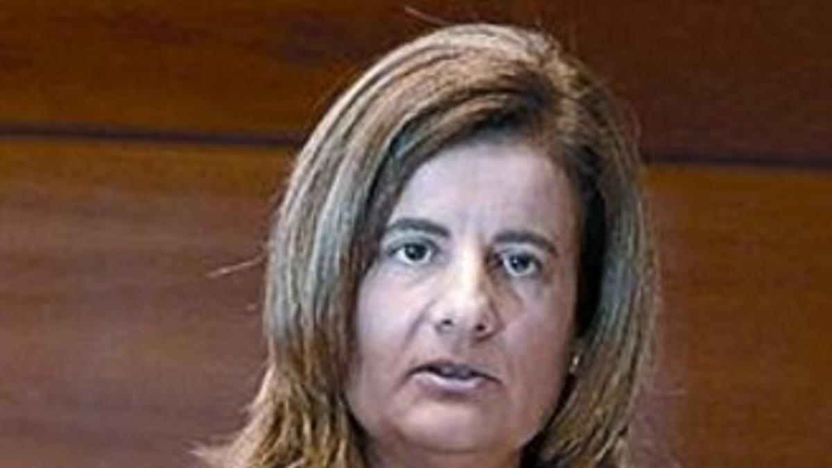 La ministra Fátima Báñez.