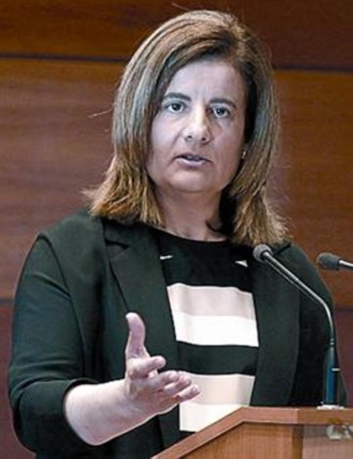 La ministra Fátima Báñez.