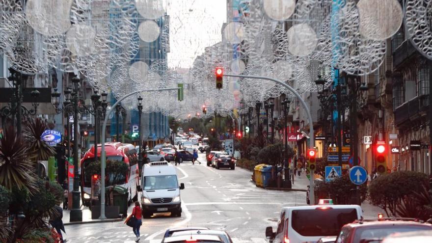 Calle Urzáiz , donde tuvo lugar el incidente. // J. Lores