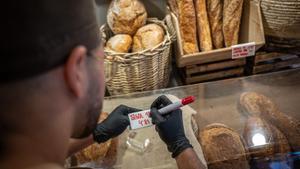 Una panadería de Barcelona.