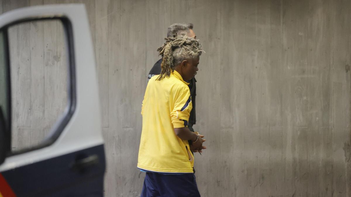 Pase a disposición judicial del detenido por el homicidio de Santa Margarita