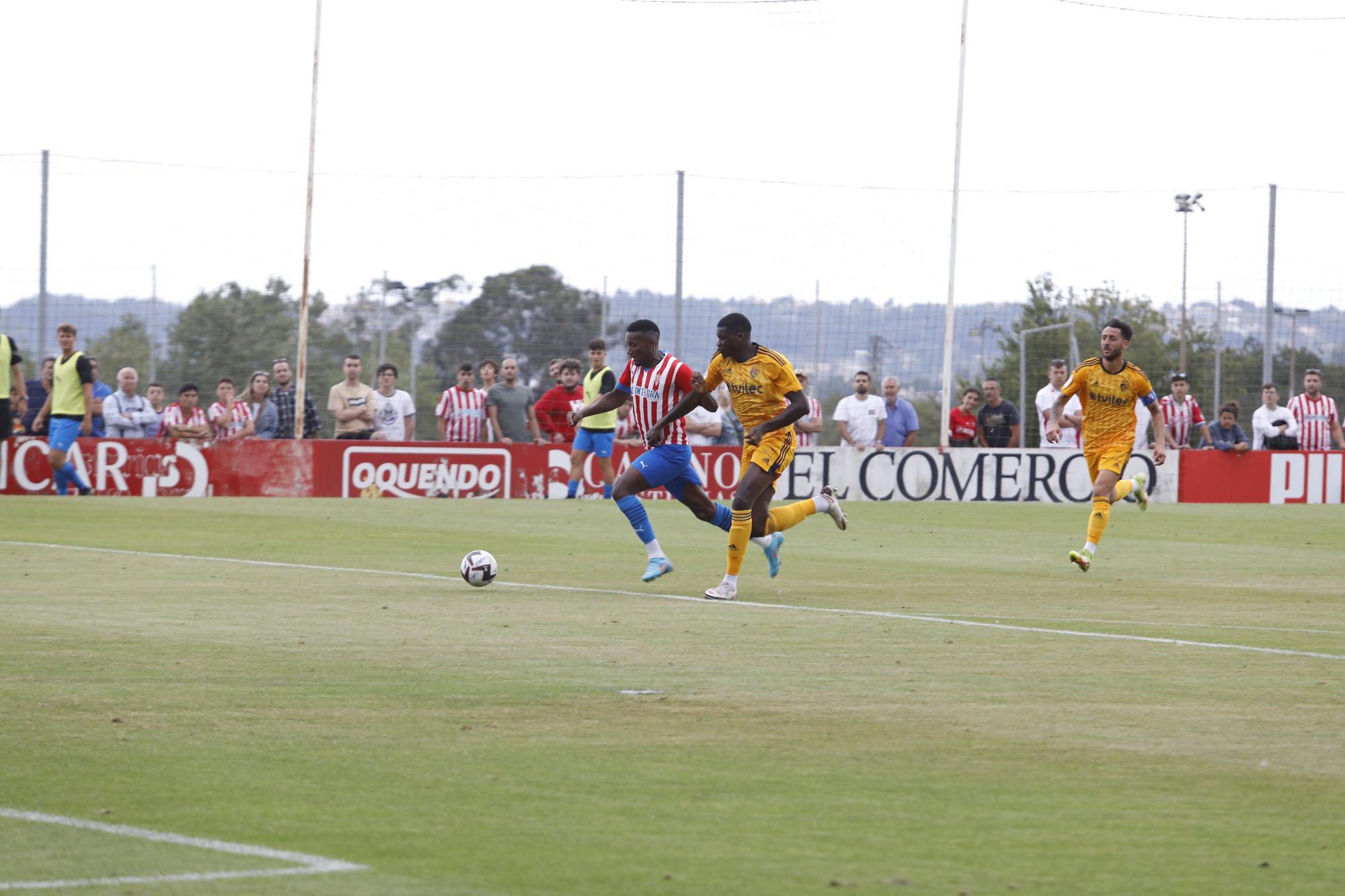 El Sporting empata ante la Ponferradina en su cuarto partido veraniego