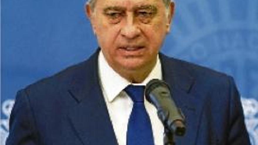 El ministre d&#039;Interior, Jorge Fernández Díaz