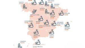 Los productos que más centran los hurtos por comunidades autónomas.