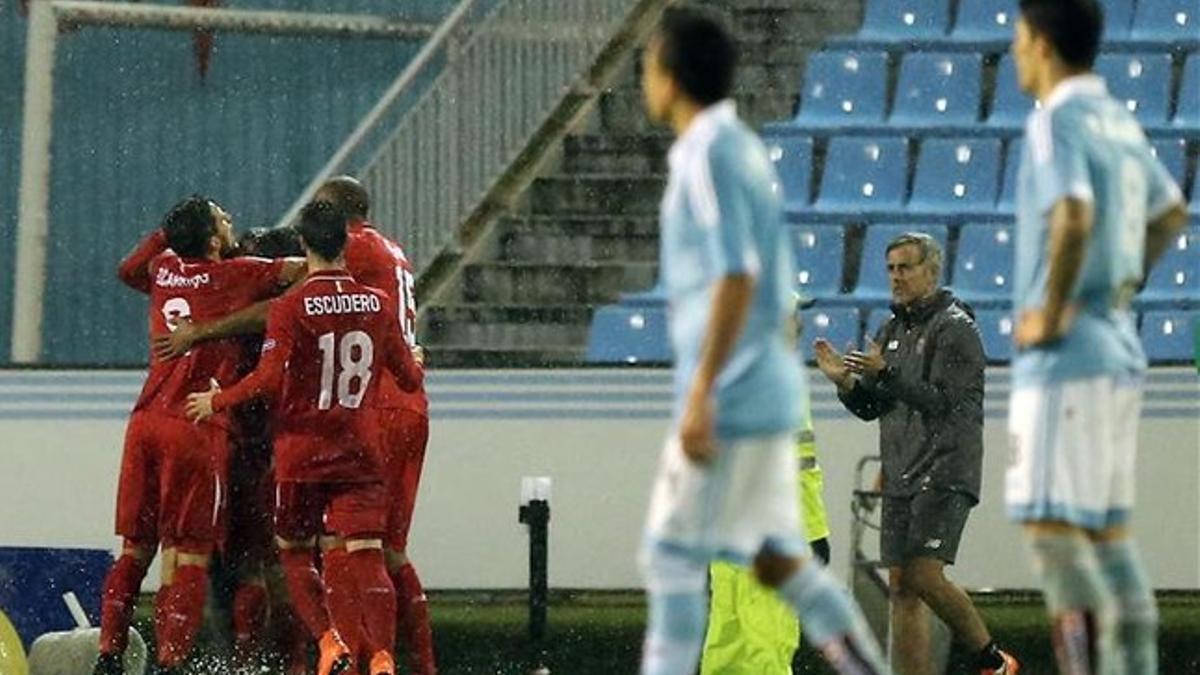 El Sevilla eliminó al Celta de la Copa en semifinales