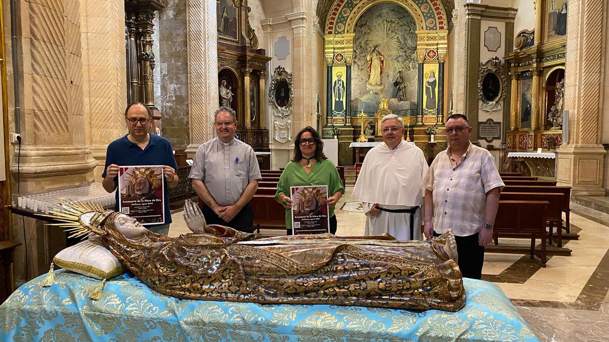 Presentación de la exposición de los Llits de la Mare de Déu.