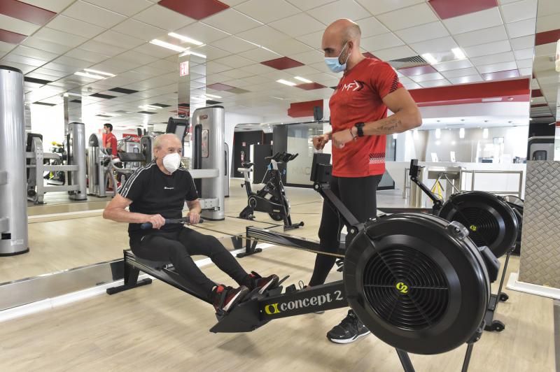 Francisco López Torregrosa, cuatro décadas yendo al gimnasio