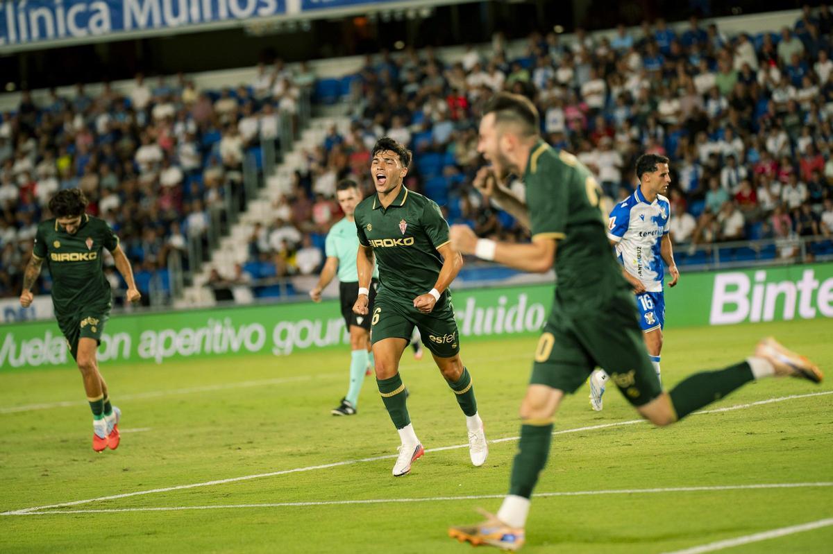 Tenerife - Sporting, en imágenes Tenerife - Sporting, en imágenes