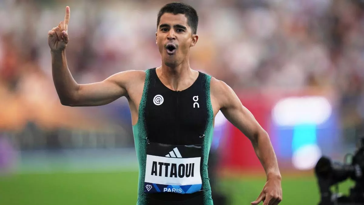 Attaoui ya es una estrella del atletismo mundial