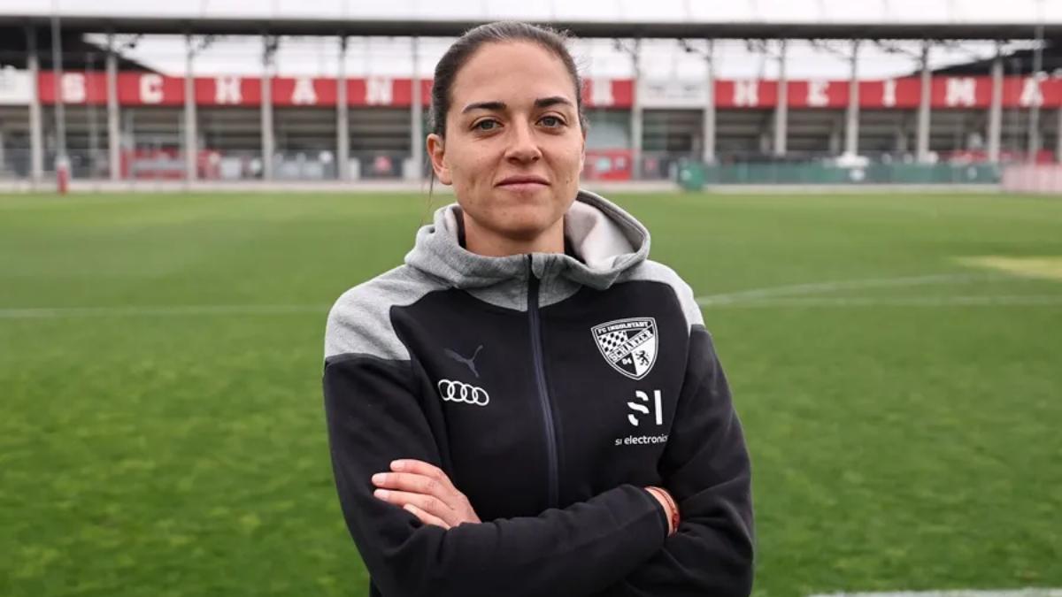 Sabrina Wittmann, entrenadora del Ingolstadt de la tercera división alemana