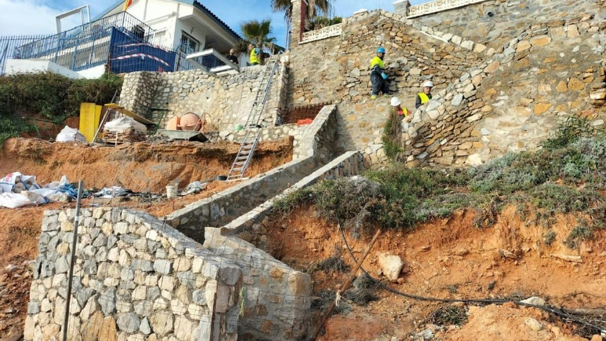 Obras que van a garantizar el acceso a la playa Rocamar de Pilar de la Horadada