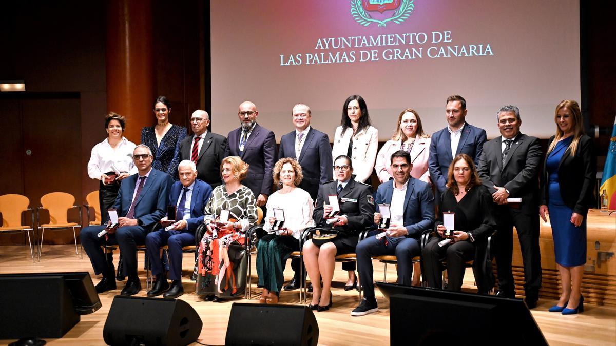 El Ayuntamiento de Las Palmas de Gran Canaria entrega las Medallas al Mérito Deportivo