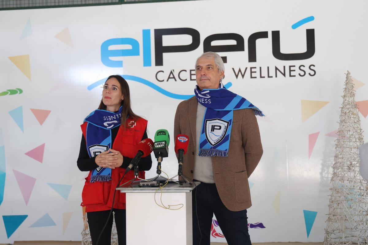 Presentación de la XII Gala Solidaria de Gimnasia Rítmica de El Perú Cáceres Wellness