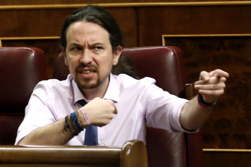 Bronca entre Iglesias y un diputado del PP en el Congreso