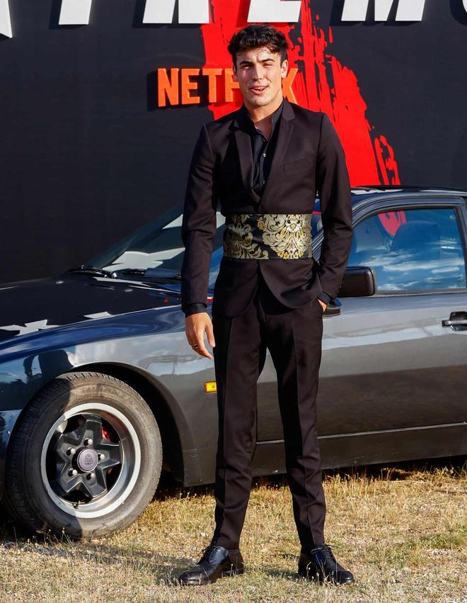 Oscar Casas en el estreno de Xtremo de Netflix