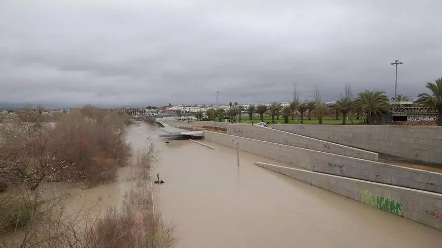 La crecida del Guadalquivir este viernes