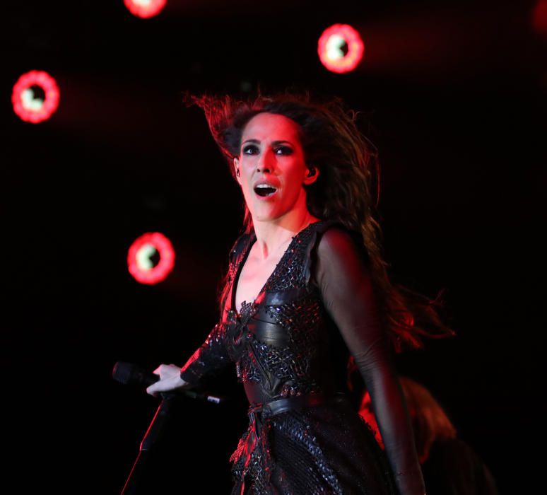 Malú inicia su gira Oxígeno en Málaga