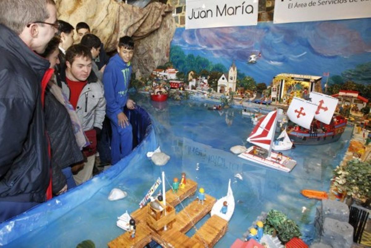 150 "clicks" habitan en el Belén del Val Miñor