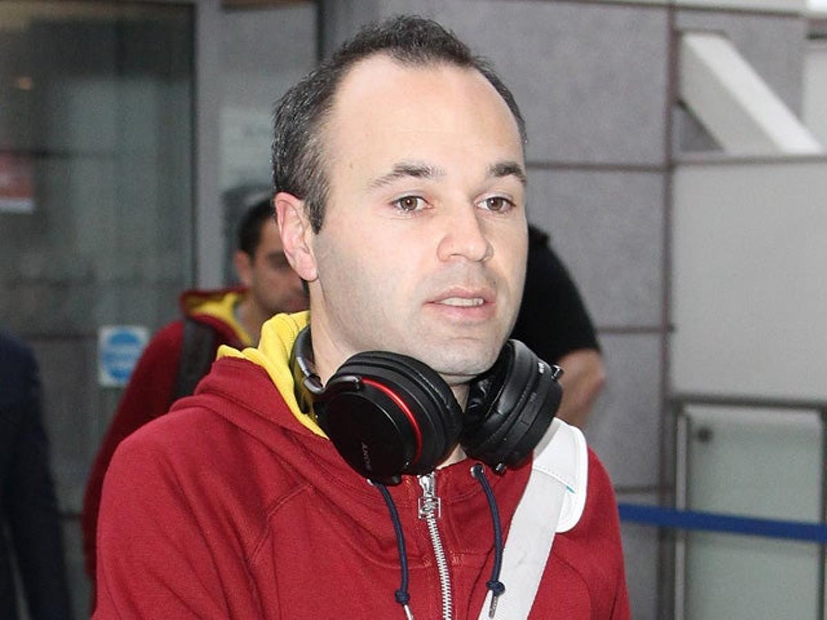 Andrés Iniesta, agradecido