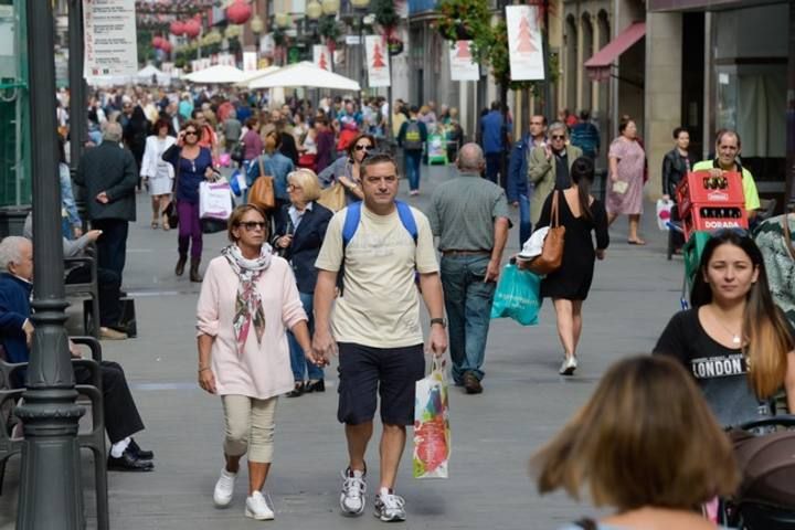 27-11-15 LAS PALMAS DE GRAN CANARIA.  Black friday en la zona comercial de Triana.