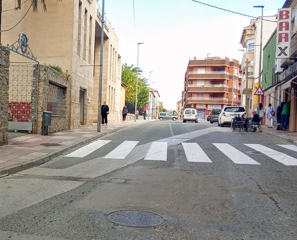 Repintado de marcas de seguridad vial