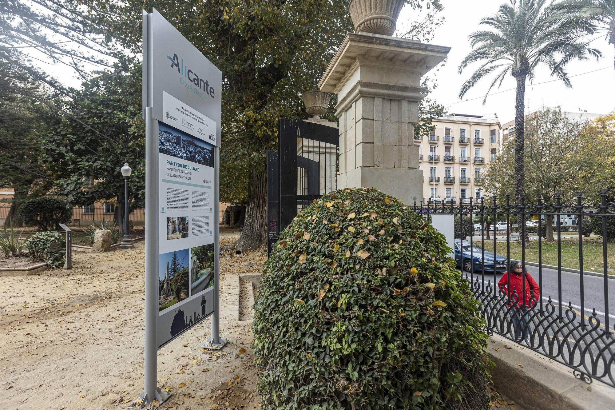 Nuevos paneles informativos para la ciudad de Alicante