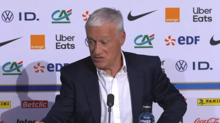 Deschamps defiende la libertad de expresión de Mbappé tras su enfrentamiento con Bardella
