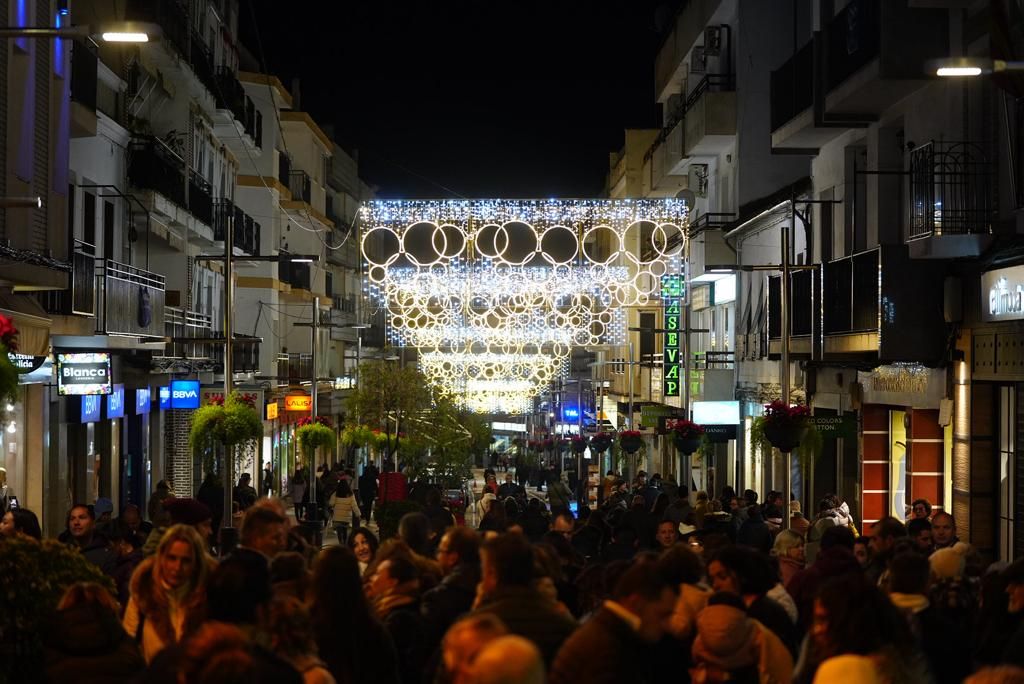 Llegó la luz de la Navidad a los pueblos de Córdoba
