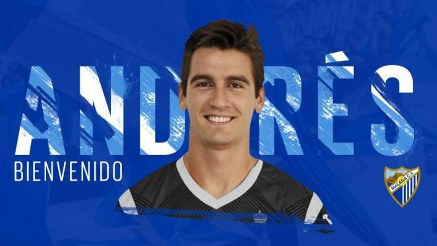 Andrés Prieto, nuevo jugador del Málaga CF