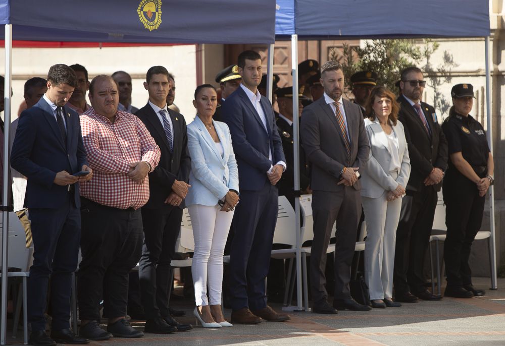 Así ha transcurrido el acto institucional de la Policía Local en el Port de Sagunt