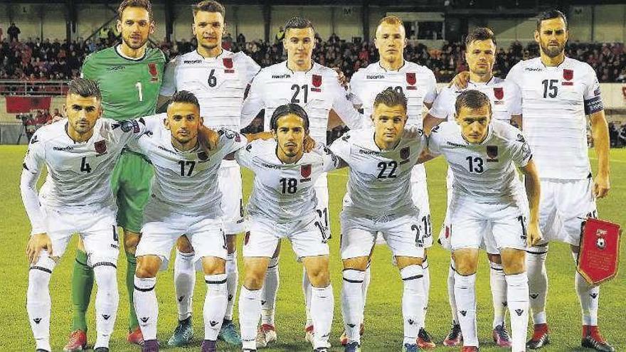 Una de las formaciones recientes de Albania. // FDV