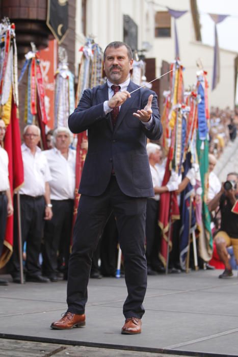 LA VALL D'ALBAIDA // ONTINYENT, ENTRADA DE BANDAS DE MUSICA EN LAS FIESTAS DE "MOROS I CRISTIANS". 23/08/2018