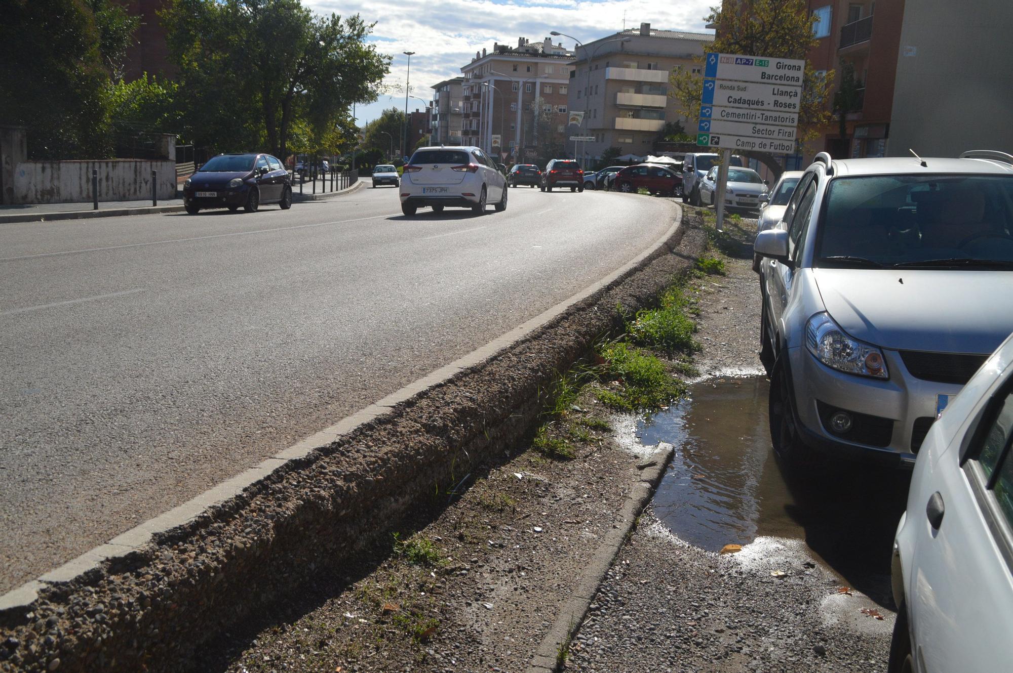 Absència de voreres