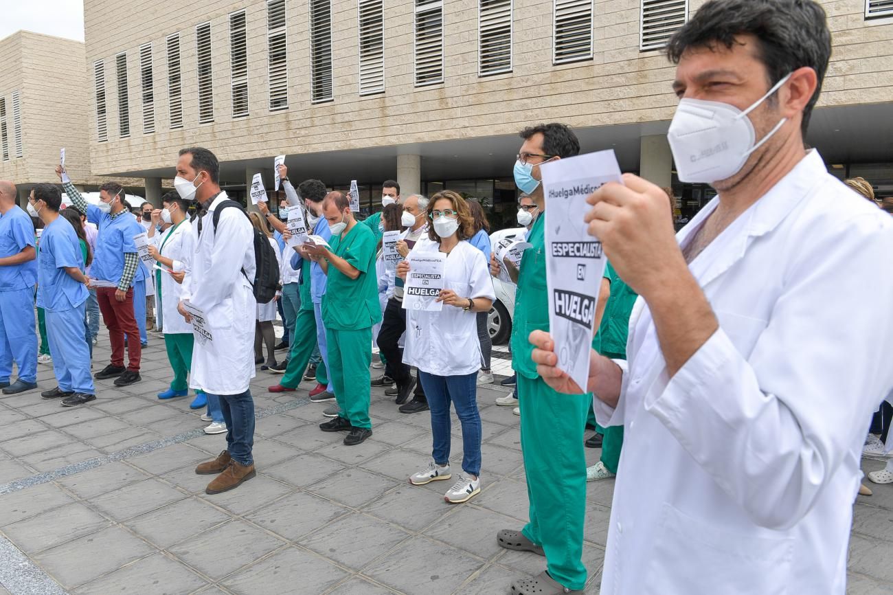 Primera jornada de la huelga de médicos