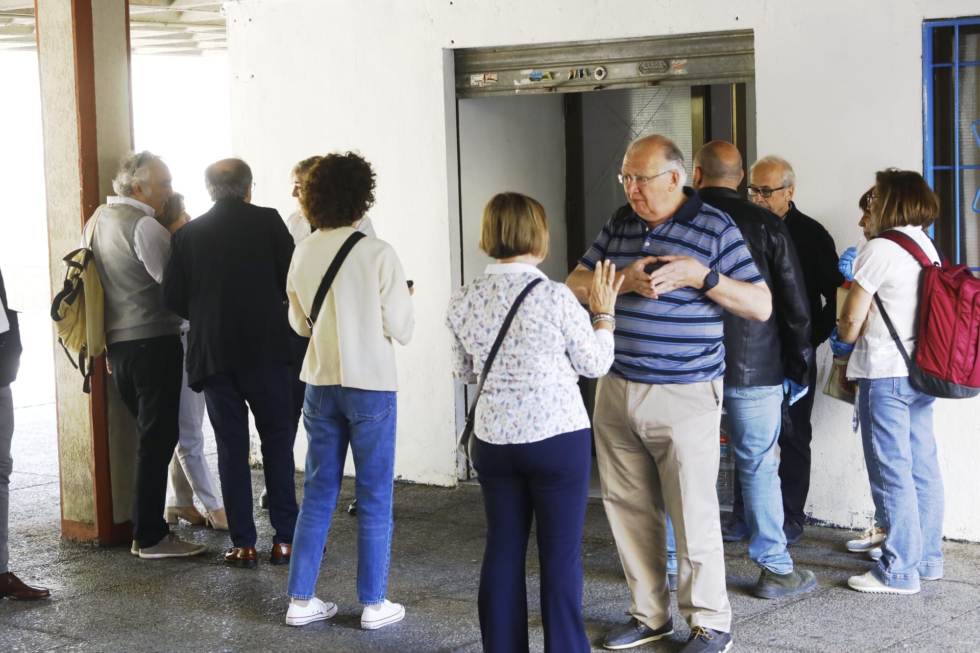 En imágenes | Desalojo de un albergue ilegal en Parque Roma
